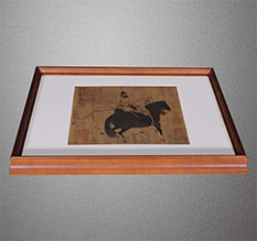 浑江书画装裱配框服务案例